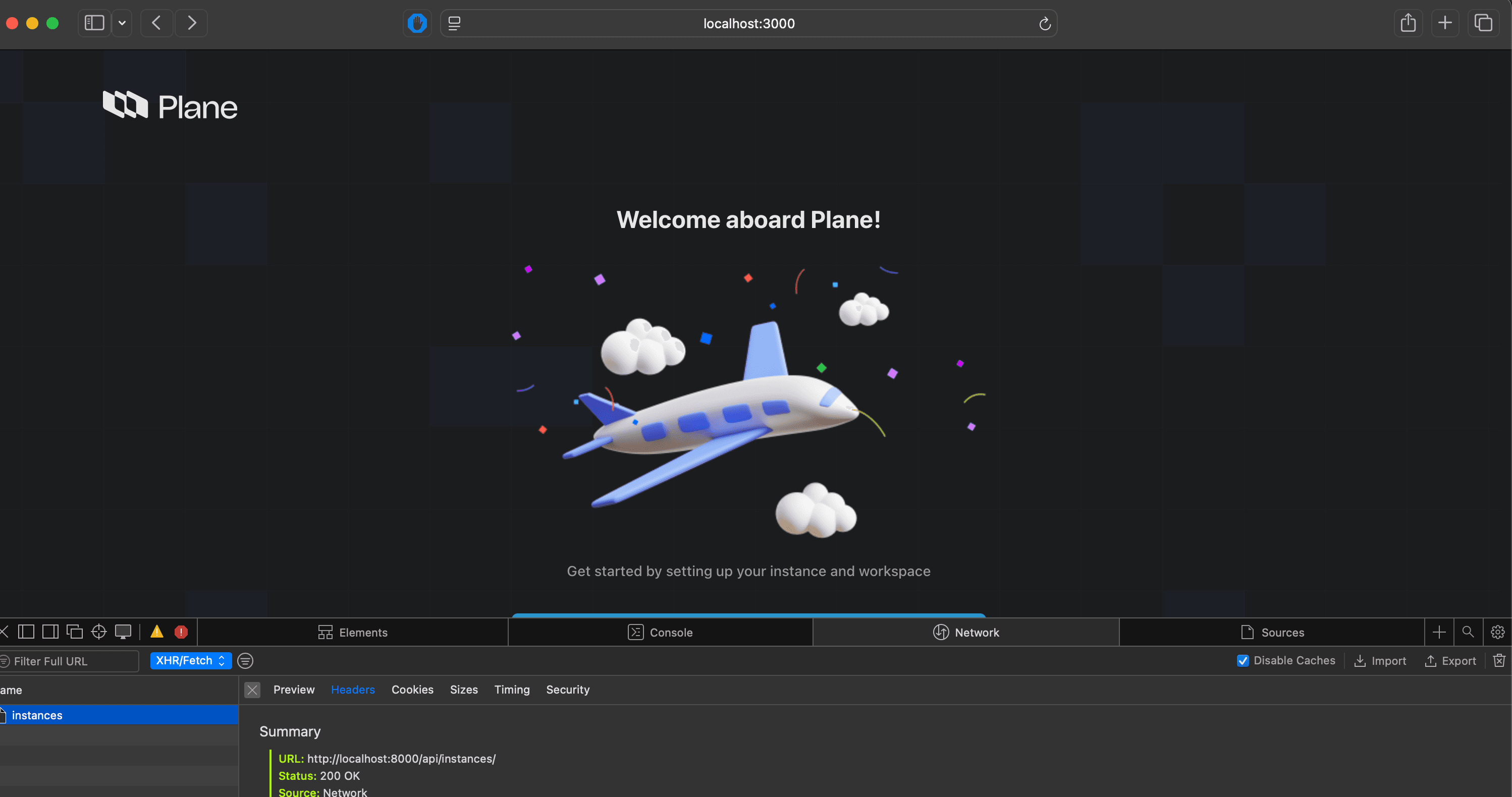 Self Hoster - Start Plane App Backend locally using Docker