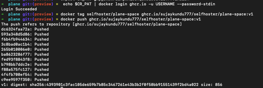 Self Hoster - Start Plane App Backend locally using Docker