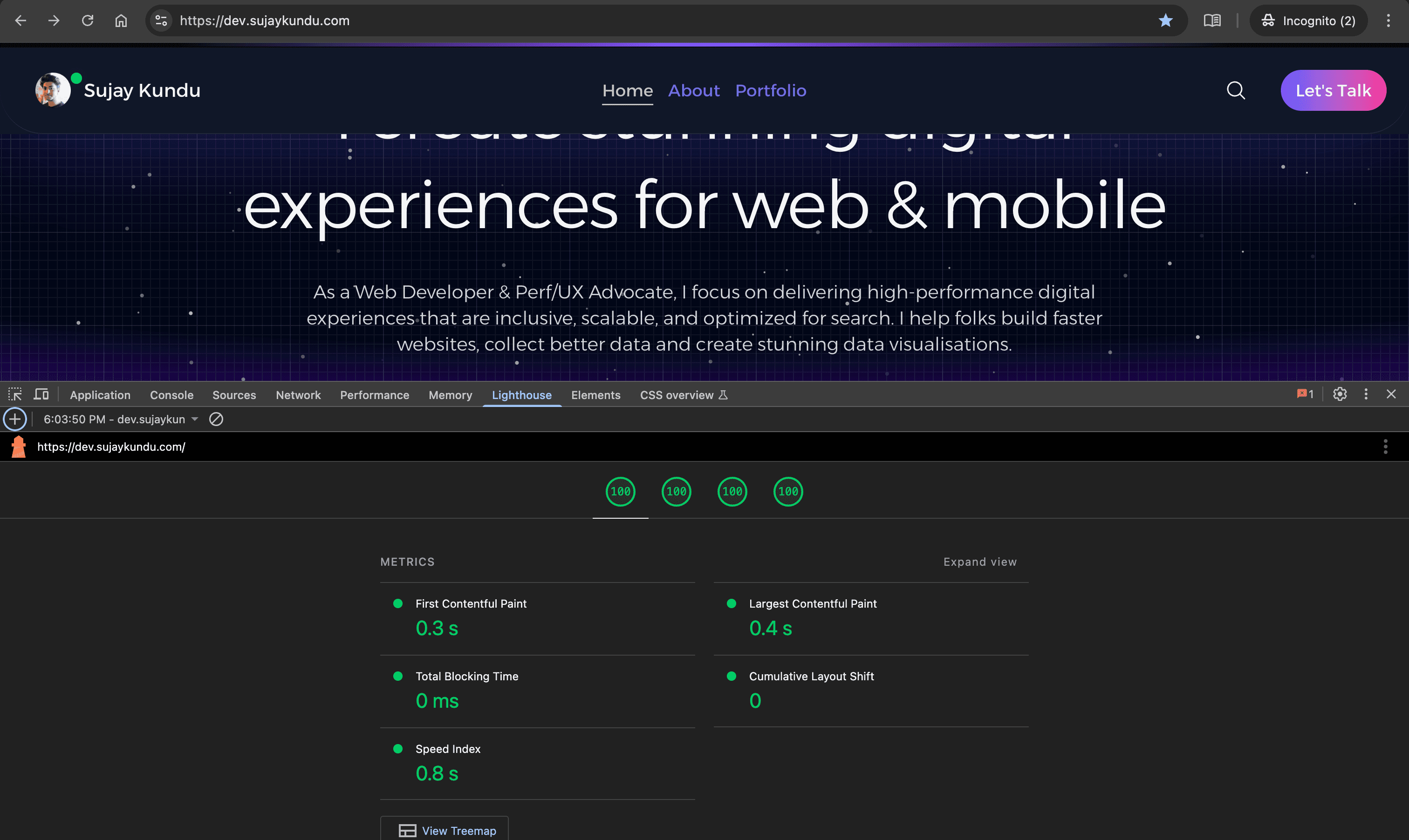 Sep 21 - Web Perf Dev Env